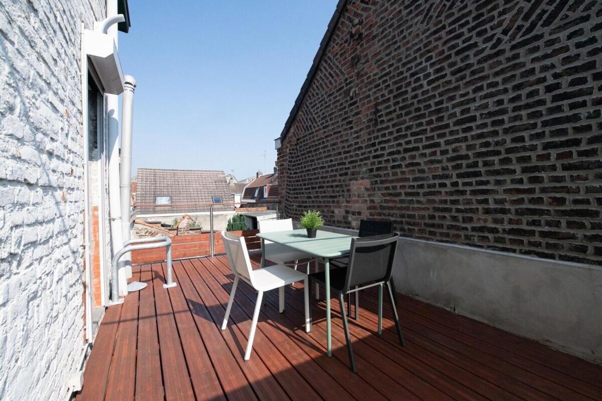 Maison Cosy 4 Chambres, Terrasse, Garage Prive Croix Ngoại thất bức ảnh